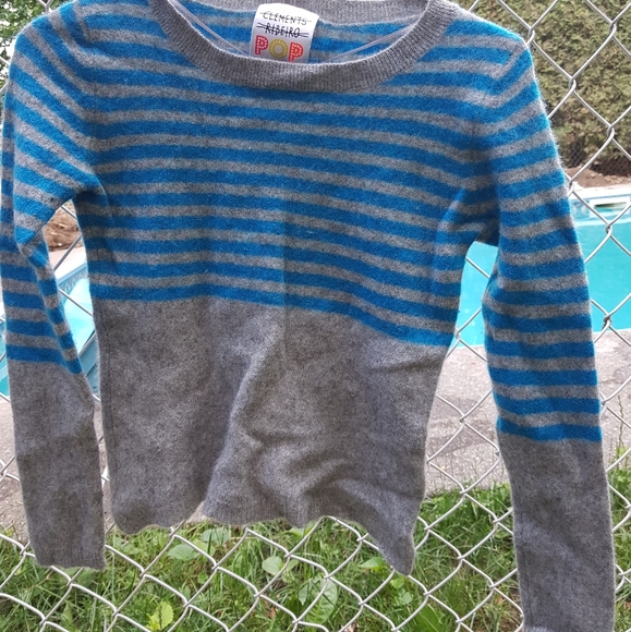 Lined cashmere sweater - Picture 1 of 4